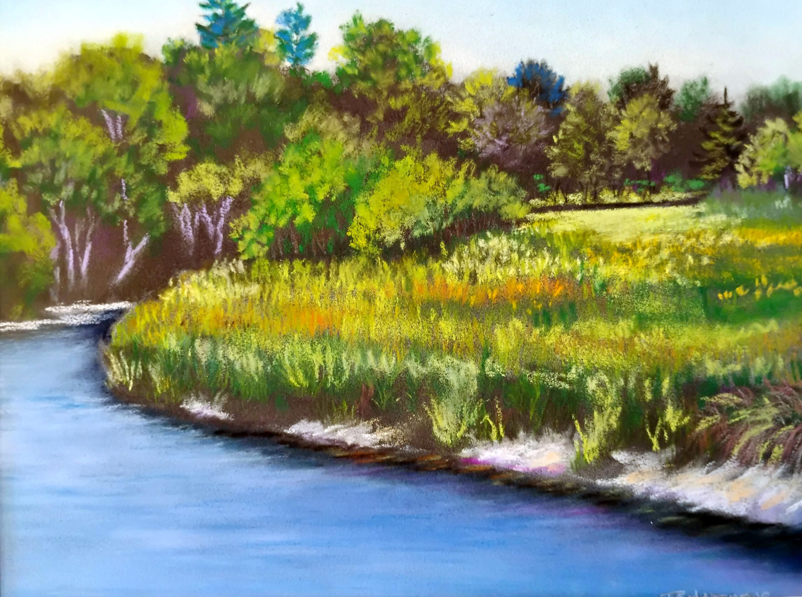 Pastel Artists take part in Show